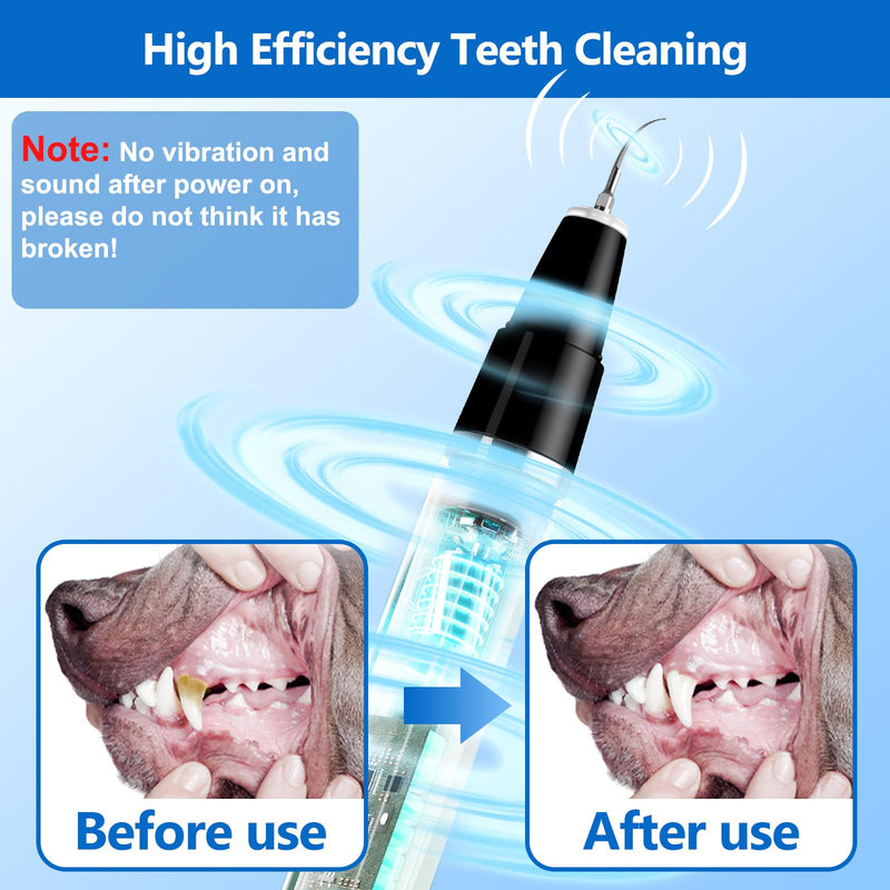 Ni-SHEN Dog Teeth Cleaning Kit Black