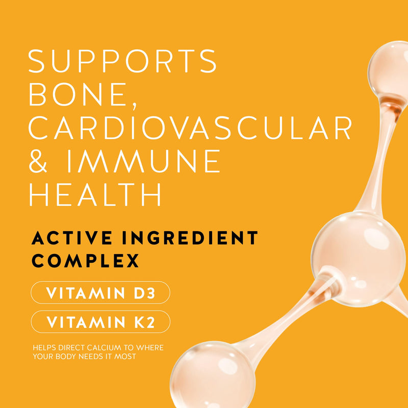 Bears with Benefits Vitamin D3 + K2 Gummies for Bone Support | Made with 40 mcg Vitamin K2 as MK-7 to complement Vitamin D3 in one delicious vegan peach gummy. 1 Count (Pack of 30)