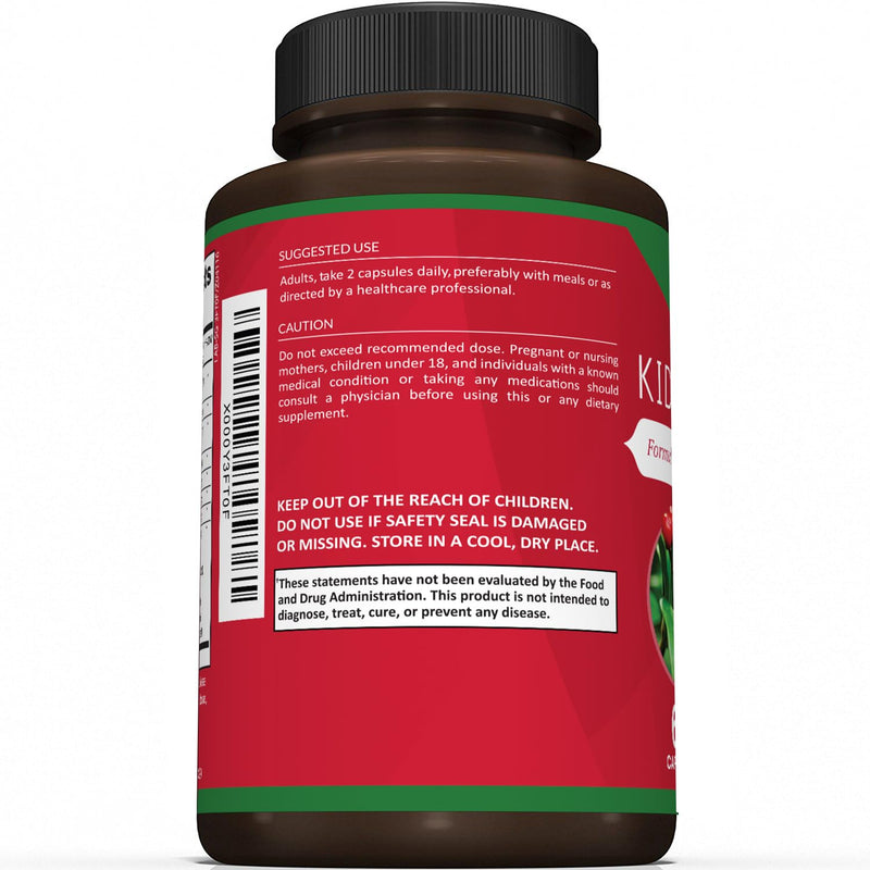 Premium Kidney Cleanse Supplement – Powerful Kidney Support Formula With Cranberry and Astragalus- Helps Support Healthy Kidneys & Urinary Tract Support - Kidney Cleanse Detox & Repair – 60 Capsules 60 Count (Pack of 1) - BeesActive Australia