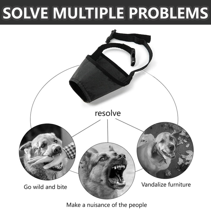 Thoquene muzzle for small dogs, dog muzzle, adjustable strap, breathable, faster - BeesActive Australia