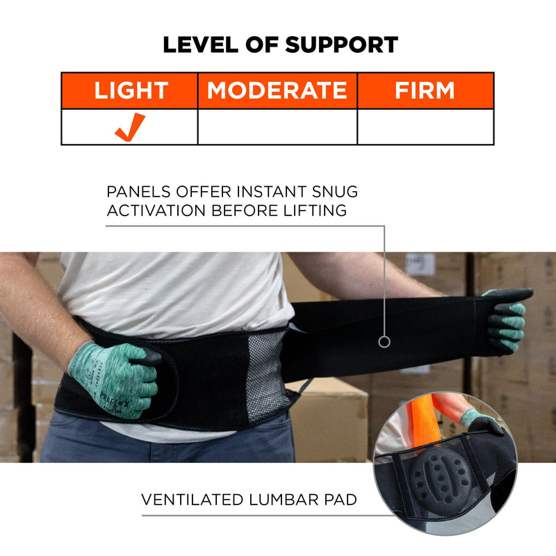 Ergodyne ProFlex 1051 Mesh Back Support, Large, Black - BeesActive Australia