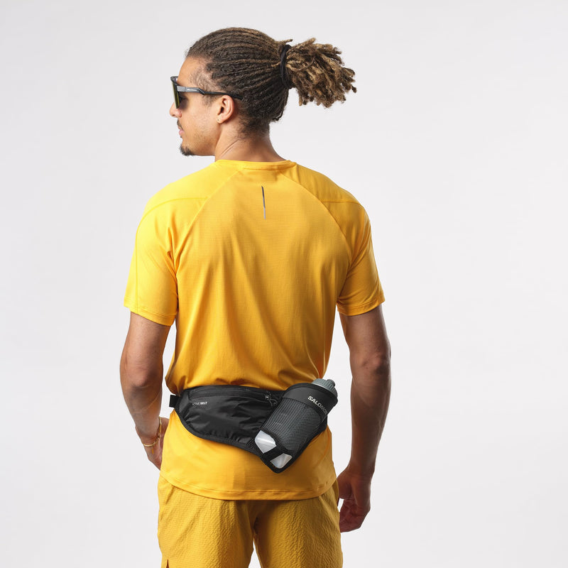 Salomon Unisex Active Bottle Belt, Storage & Hydration Belt NS BLACK - BeesActive Australia