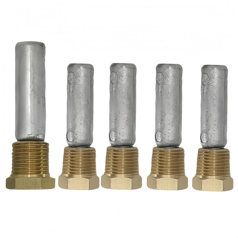Boat Marine 119574-44150 Zinc Pencil Anode Kit for Yanmar 4LHA 6LP 6LY Marine Engines Replacement 119574-18790 119773-92600