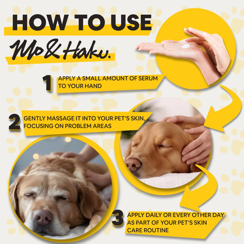 Dog Skin Irritation Treatment & Anti-Itch Serum - Itchy Dog Relief, Dog Lotion for Dry Itchy Skin, and Allergy Relief for Dogs - PawsPlanet Australia