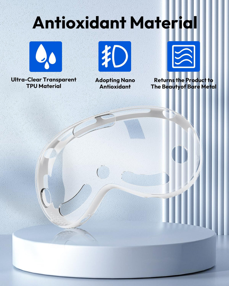 Compatible with Apple Vision Pro Case-made of TPU, scratch-resistant, durable and impact-resistant, non-slip, full protection, compatible with VR headsets, non-slip and scratch-resistant - BeesActive Australia