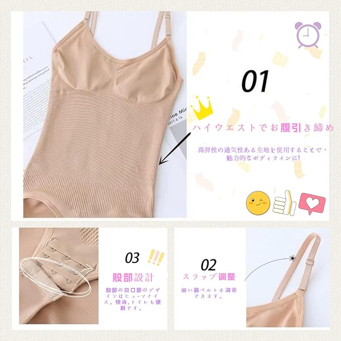 Worovo Body Shaper, Body Shaper, Bodysuit, Boost, Tummy Tightening, Breathable, Stretchy, Postpartum, 100% Pressure, All-in-One Inner, Women's Shaping Up - BeesActive Australia