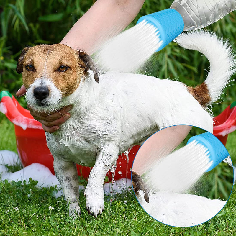 Dog Travel Shower Attachment Portable Dog Shower Dog Paw Cleaner Silicone Sprinkler for On the Go Camping Travel Hiking - BeesActive Australia