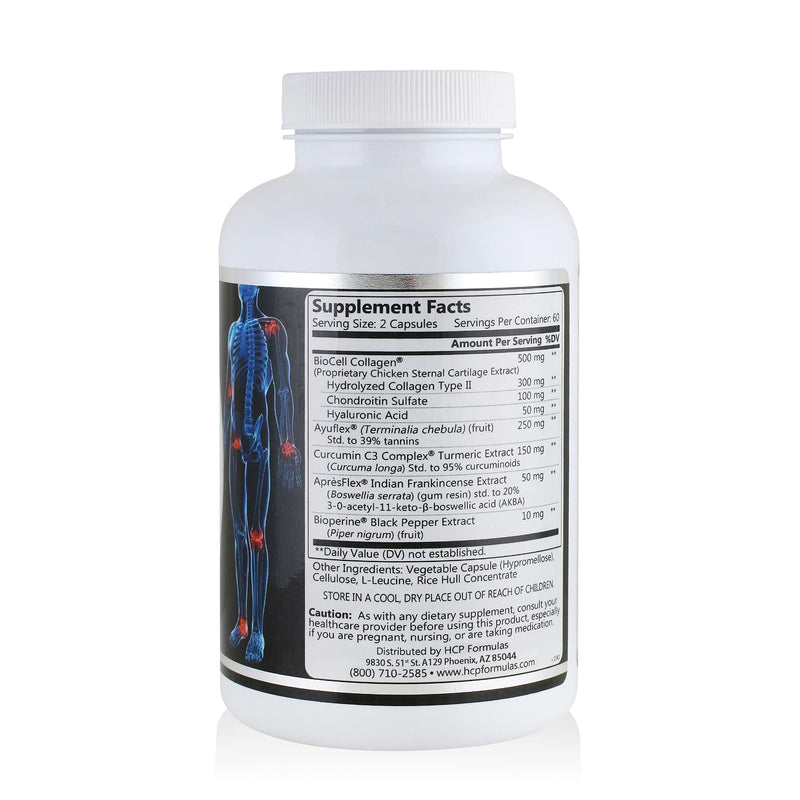 Synovera - Joint Support Complex with Turmeric Extract & Collagen - Mobility & Flexibility - Healthy Joints, Tendon, Ligament, and Synovial Tissue - Dietary Supplement - 120 Caps