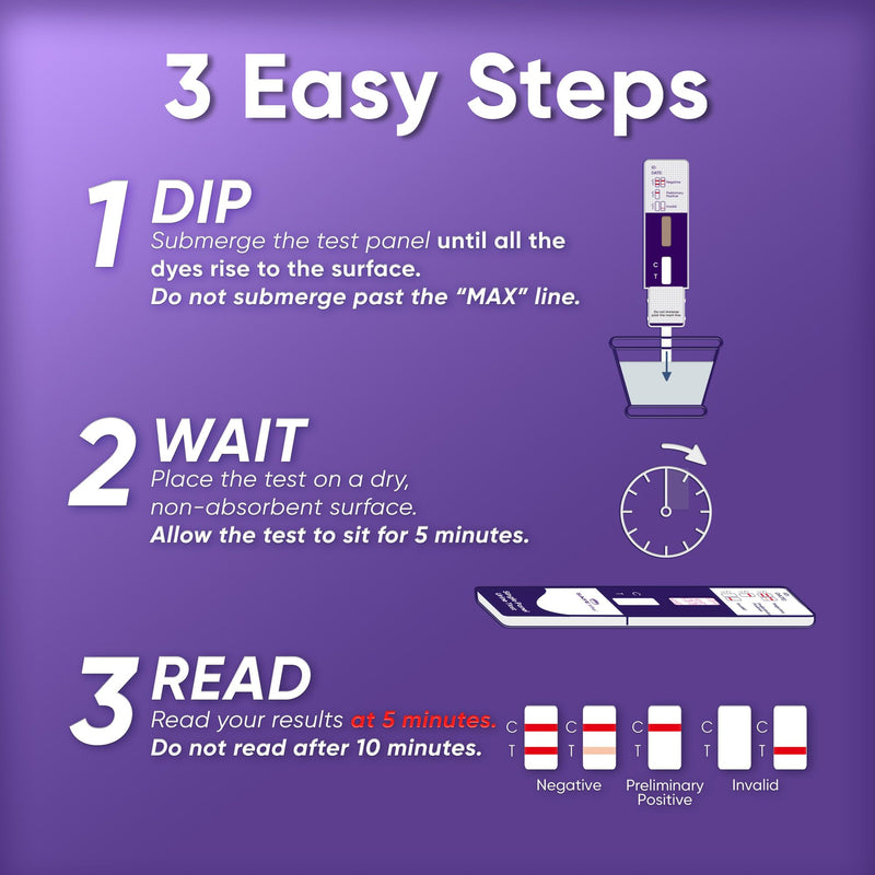 Safe Life [10 Pack] Buprenorphine (BUP) Single Panel Urine Drug Test, Highly Sensitive, Cut-Off Level of 10 ng/ml, Fast Result Within 5 Mins
