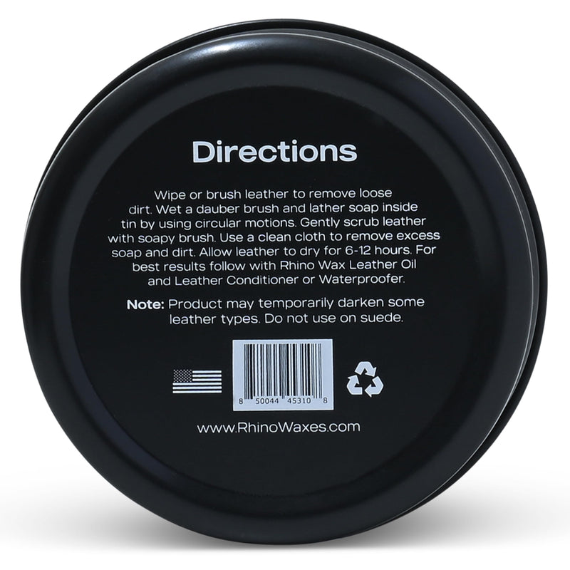 Saddle Soap for Leather Cleaning - Natural Horse Tack Soap Cleaner, Conditioner, Saddle Repair - Professional Saddle Cream for Outdoor Leather Boots, Shoes - (2 oz) - Made in USA 2 oz Saddle Soap - BeesActive Australia