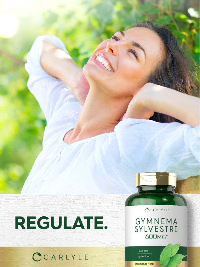 Carlyle Gymnema Sylvestre Capsules | 600mg | 200 Count | Non-GMO and Gluten Free Supplement - BeesActive Australia