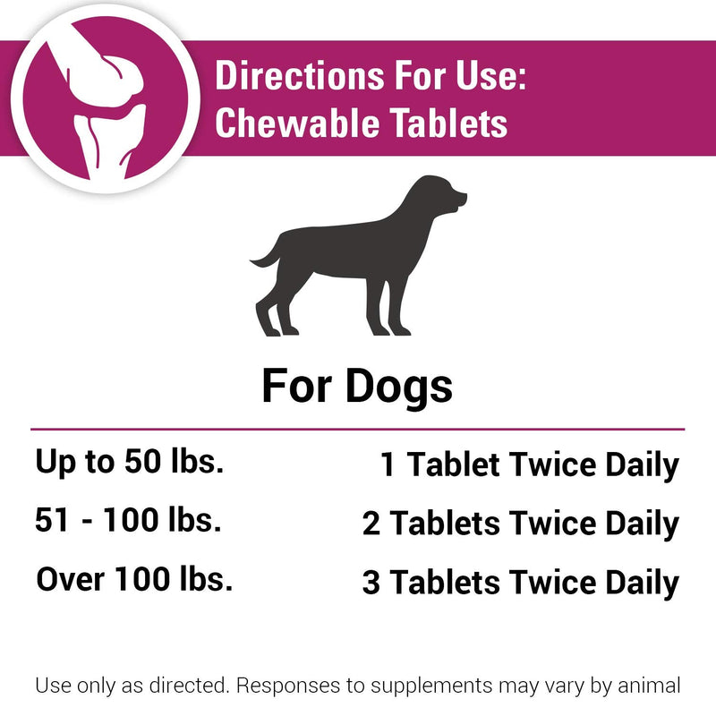 Vet Classics Pain Plus Extra Strength Health Supplement for Dogs - 120 Chewable Tablets - BeesActive Australia