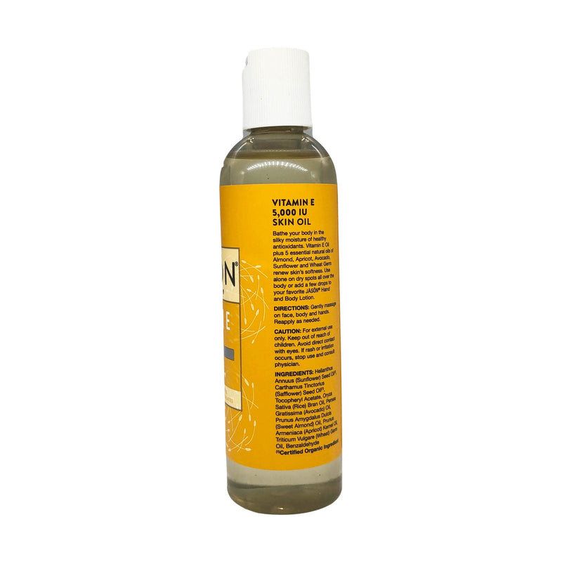 Vitamin E 5,000 IU Oil - All Over Body Nourishment Jason Natural Cosmetics 4 oz Liquid 4 Fl Oz (Pack of 1)