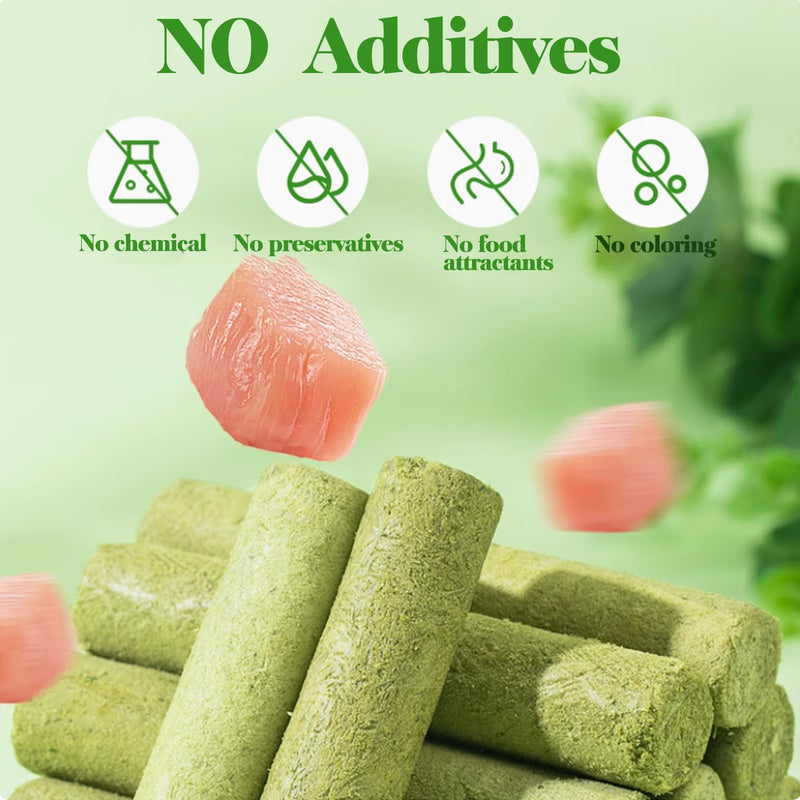 30g Cat Grass Sticks, Freeze Dried Cats Grass Teething Stick, Edible Cat Chew Toy for Teeth Cleaning Dental Health and Hairball Removal 30g