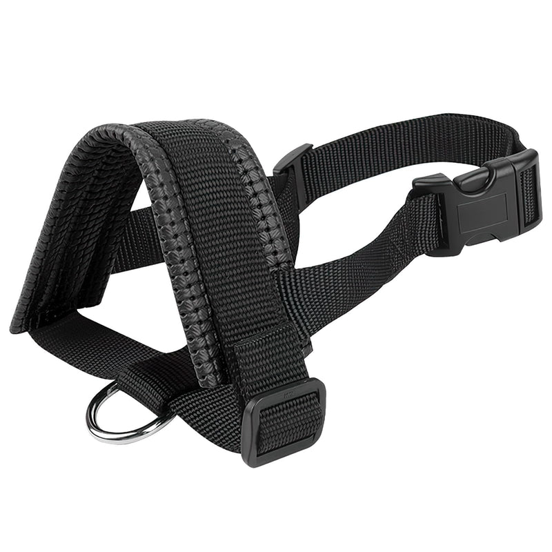 No-Pull Dog Headcollar, Adjustable Gentle Training Collar with Padded Nose Band, Lightweight Comfortable for Medium Large Dogs, Easy Control During Walk Safety (Upgrade Size) - BeesActive Australia