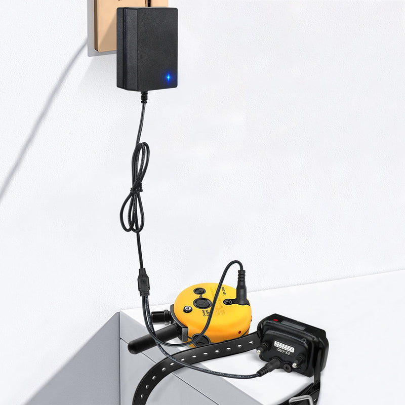 E Collar Charger for Mini Educator 300 400 ET-300 ET-400 Dog Training Collars, Shock Collar Dual Lead Charging Cable Power Adapter Cord - BeesActive Australia