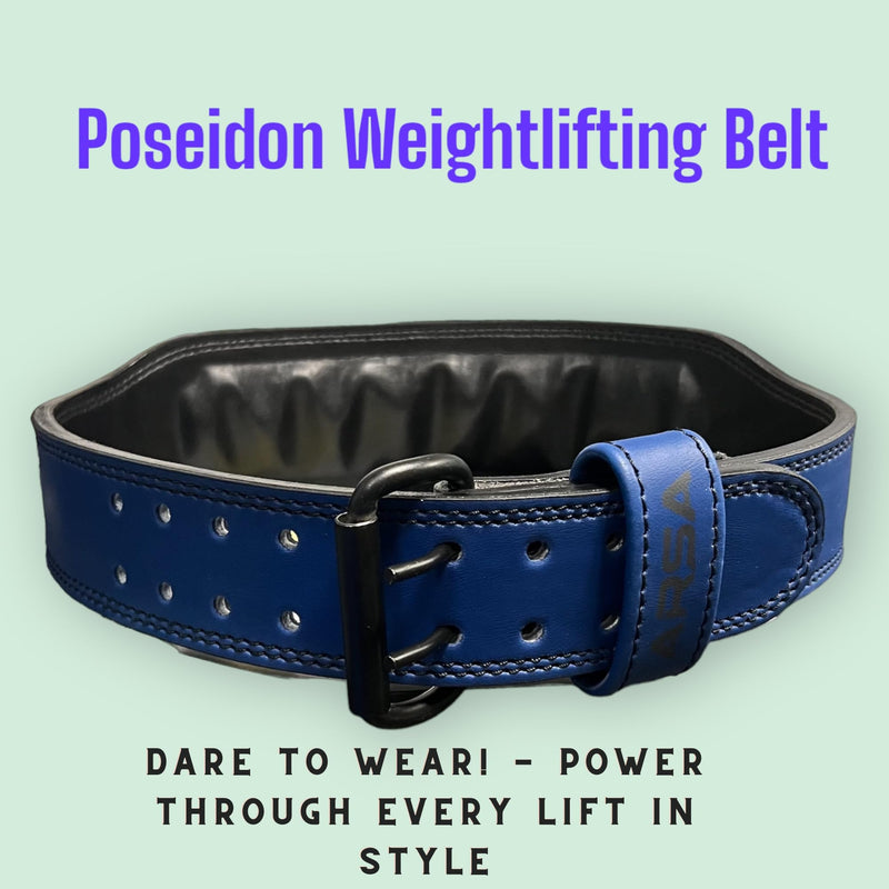 Arsa Fitness Premium Leather 9MM Thickness Weightlifting Belt for Men and Women, Reducing Back Strain, Crossfit, Bodybuilding, Powerlifting, and Strength Training Small - BeesActive Australia