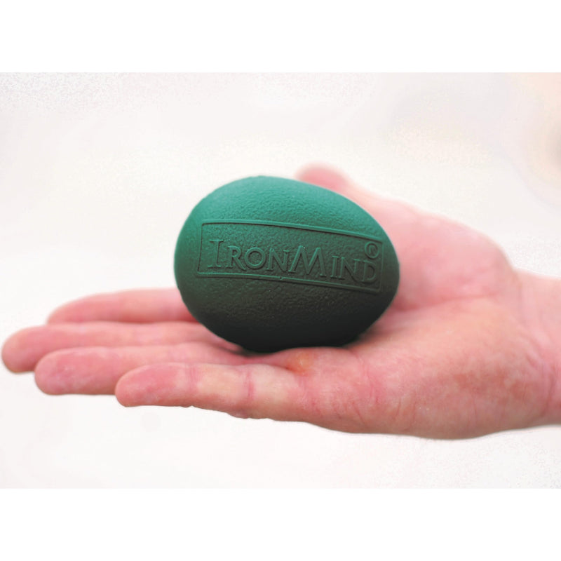 Green IronMind EGG (soft): Put This Potent Hand Strengthening, Stress Reduction, Rehabilitation and Active Rest Tool in the Palm of Your Hand