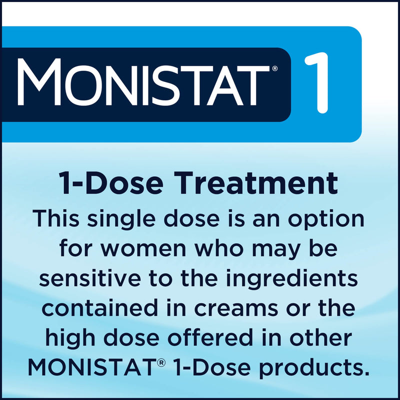 Monistat 1 Day Yeast Infection Treatment for Women, 1 Prefilled Tioconazole Ointment Applicator, 1 Pack 1 Day Tioconazole Ointment - BeesActive Australia