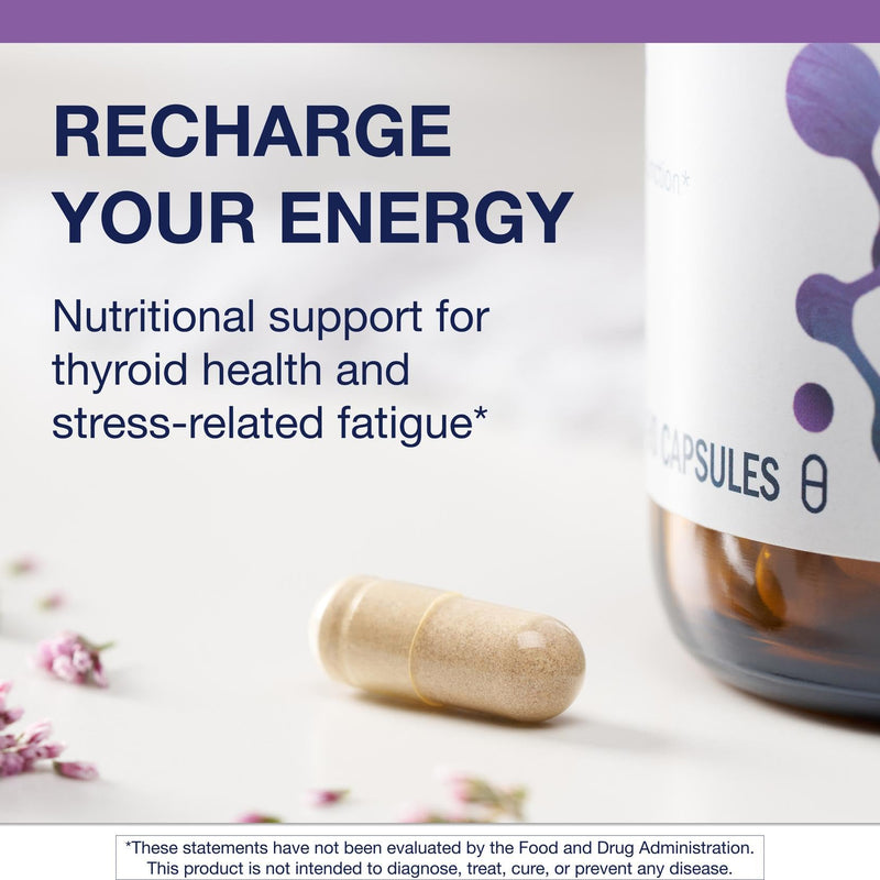 Metagenics Thyrosol, Zinc, Selenium & Rhizoe Extract, 90 Capsules | Vitamin and Mineral Supplement for Healthy Thyroid Support and Stress-Related Fatigue, with Zinc, Selenium and Rhizoe Extract