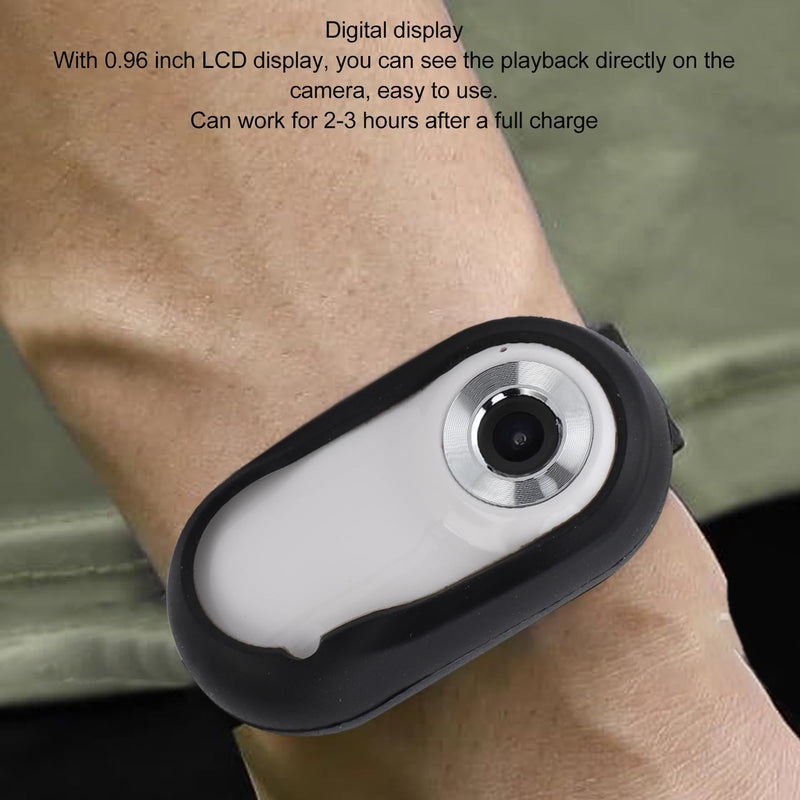 Pet Collar Camera HD 1080P 170° Wide Angle USB Rechargeable Adjustable Dog Cat Collar Camera with LCD Display for Pets, Travel - BeesActive Australia