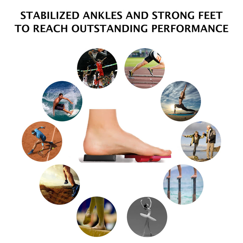 Ankle Foot Exerciser¬Æ Ankle Strengthener for ankle sprain relief, Foot Strengthener for plantar fasciitis; Ankle mobility, Posture corrector, Pilates board for home - BeesActive Australia