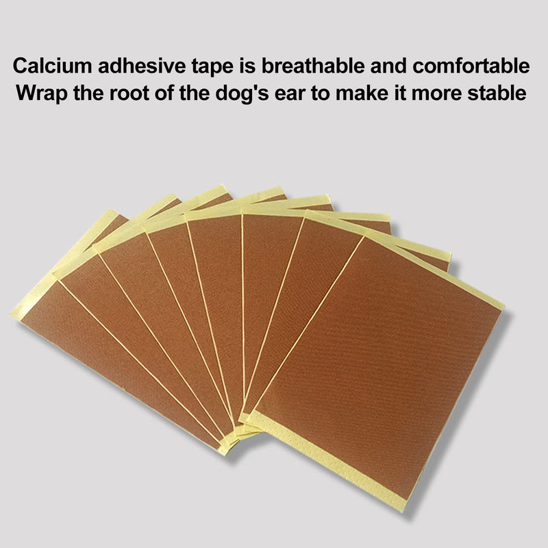 Ejoyous Dog Ear Posting Kit, 1 Pair Dog Ear Support Patch Dog Ears Stand Sticker Ear Fixed Correction Vertical Holder for Corgi Small Doberman (5 * 2.5cm) 5*2.5cm - PawsPlanet Australia