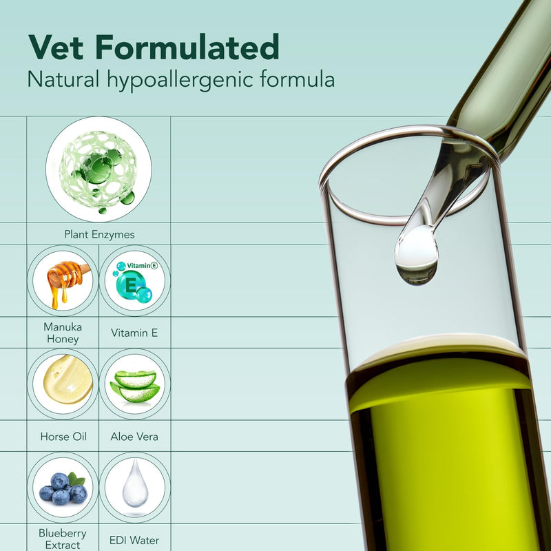 Eye Wipes for Dogs & Cats, Hypoallergenic Pet Eye Cleaner Wipes with Plant Enzyme, Soothing Cleansing Pet Eye Wipes for Gently Remove Eye Debris, Discharge, Mucus (100 Pcs, Unscent) 100 Pcs - BeesActive Australia