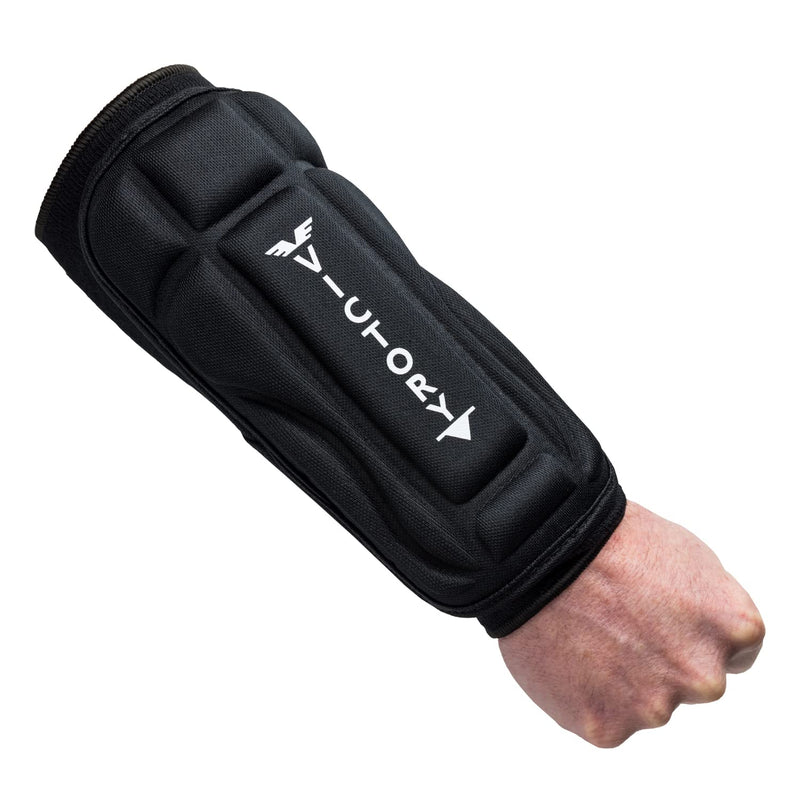 Martial Arts Forearm Armor Guards - MMA - Padded Arm Sleeves Large