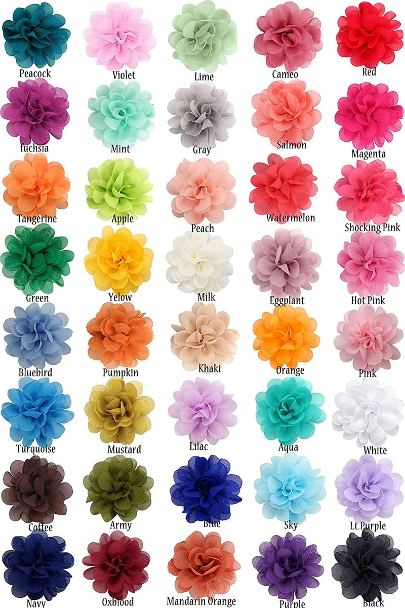 kangaroo 40 Colors Flower Small Dogs Hair Bows Hair Ties Cat Puppy Party Birthday Grooming Hair Accessories Seamless Hair Ties - BeesActive Australia