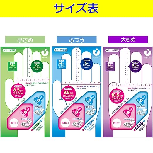 Utsunomiya Seisakusho Heavy Duty Vinyl Gloves, Powder Free, Large Size, 100 Sheets - BeesActive Australia