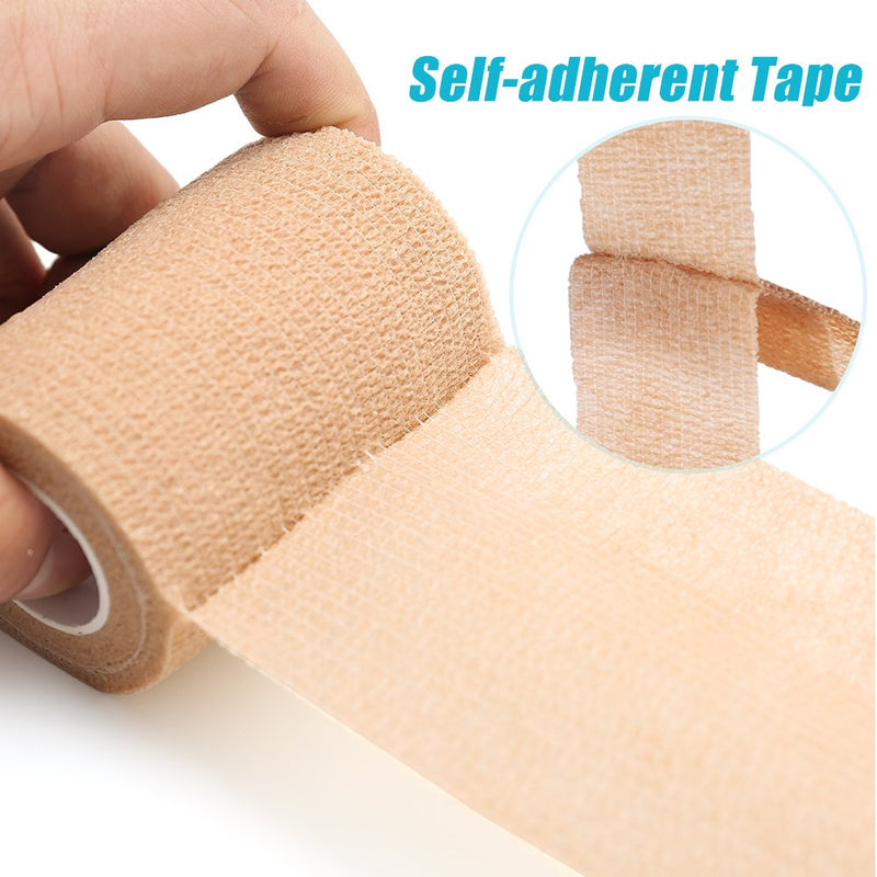 LotFancy Vet Wrap for Horses, 10 Pack, 3 inch by 5 Yards, Self Adhesive Bandage Wrap, Non-Woven Medical First Aid Tape for Pet Dog Cat Ankle Sprains & Swelling, Horse Leg Wraps - BeesActive Australia