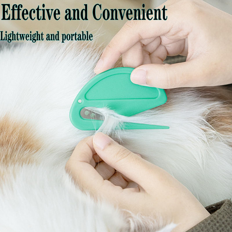 10pcs Knotting Comb for Cats and Dogs,Knotting Comb Pet Grooming Tool,Multifunctional Knotting Comb for Pet Hair Removal,Suitable for pet’s Tangled and Loose Hair Fivecolor - BeesActive Australia
