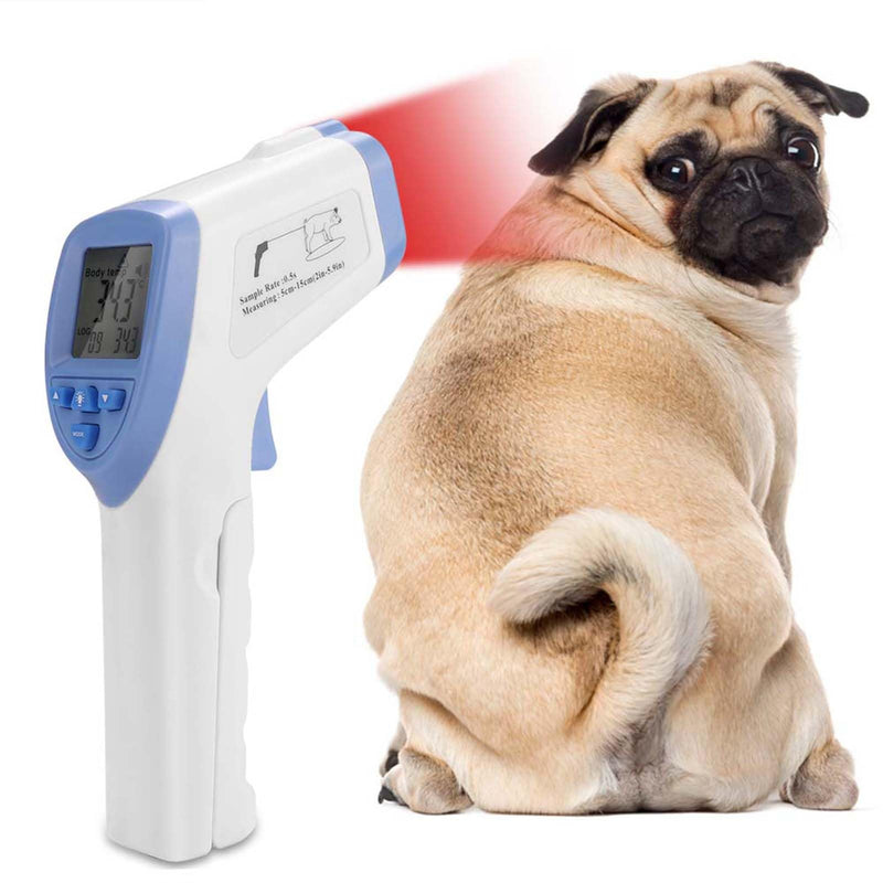 Dog Thermometer, Digital Pet Thermometer with LED Display High Accuracy Veterinary Infrared Thermometer, Livestock Supplies, Pet Thermometer 32 Temperature Data Sets for Dogs for Pigs, Sheep - BeesActive Australia