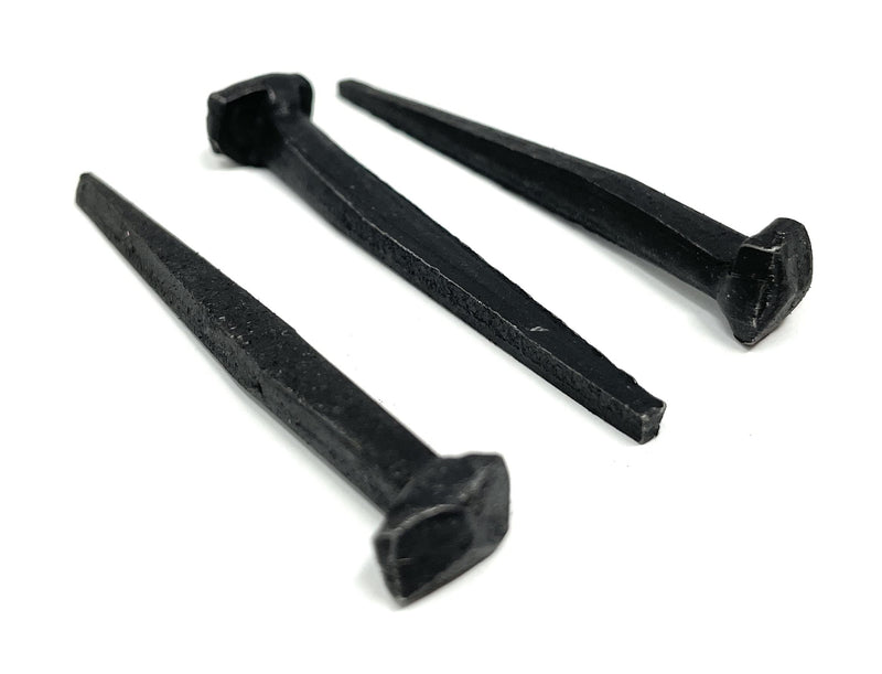 Metal Magery 2" Wrought Head Nails Decorative Antique Rose Head Nail QTY: 25 - BeesActive Australia