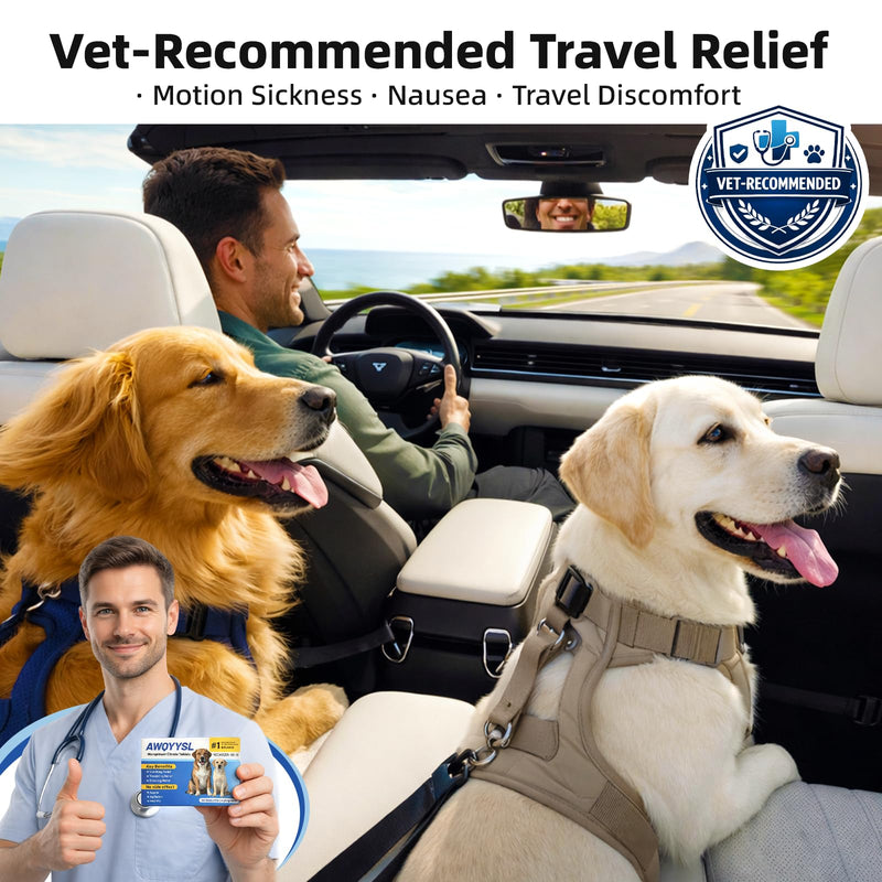 Tablets (Maropitant Citrate) Anti-Motion Sickness and Nausea Relief for Dogs, Relief for Disorientation/Dizziness,24mg, 10Tablets 24.0mg