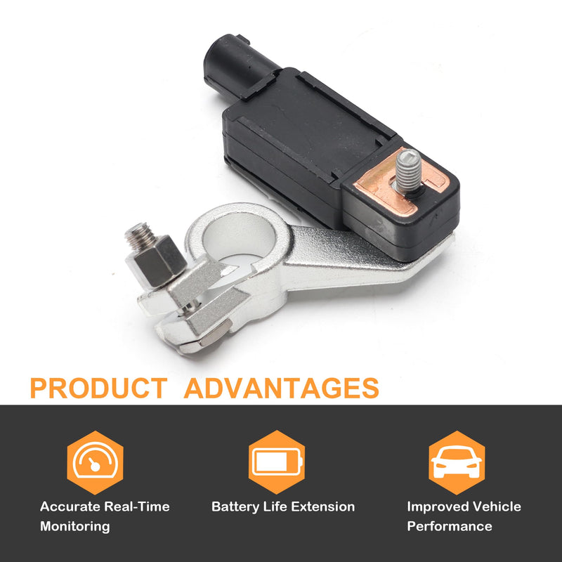 68318616AC Battery Current Sensor Compatible with 2017-2020 Dodge Durango 2017-2019 Jeep Grand Cherokee Compass 2017-2020 Ram 1500 2500 3500 Battery Temperature Sensor Replaces OE 56029778AB