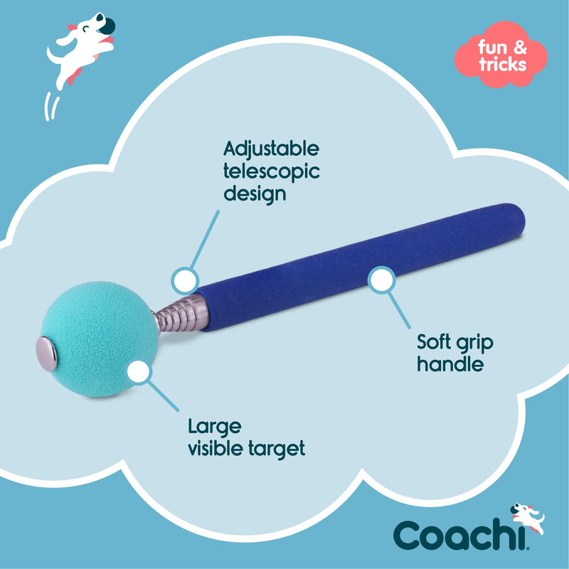 Company of Animals Coachi Target Stick, Telescopic Design with Large Ball for Target, Dog Accessory for Clicker & Agility Training, Teach Commands and Tricks New Model - BeesActive Australia