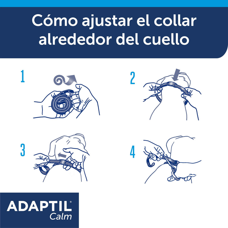 CEVA Adaptil Calm - Anti-Stress For Dogs - Fears, Loud Noises, Learning, Adoption - Collar S For Small Dogs