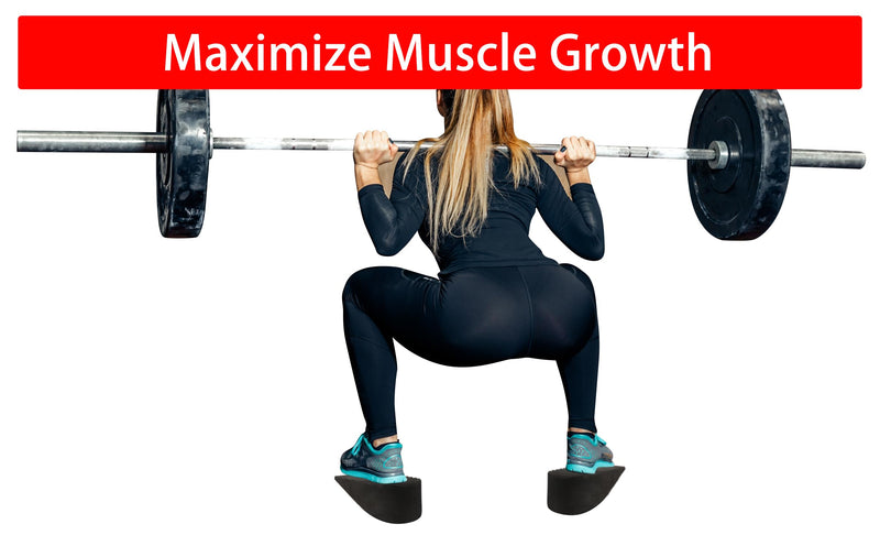 Squat Wedge Block by SEWD - Non-Slip Slant Board for Elevated Heel Squats, Knees Over Toes, Deadlifts ‚Äì Perfect for Reverse Step Ups and Split Squats.