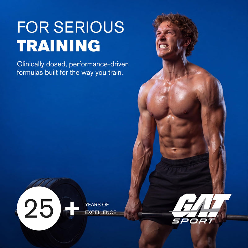 GAT SPORT NITRAFLEX Advanced, Grape, 10.9 oz (30 Servings) | Pre-Workout Powder, Energy Drink Mix, Supports Healthy Blood Flow, Boosts Strength & Energy, Creatine-Free