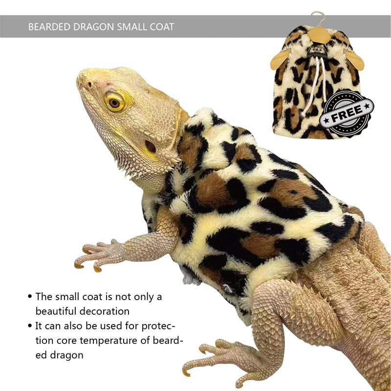 Bearded Dragon Leash, Harness & Leopard Bag - Adjustable with Wings, for Reptile Outdoor Accessories - BeesActive Australia