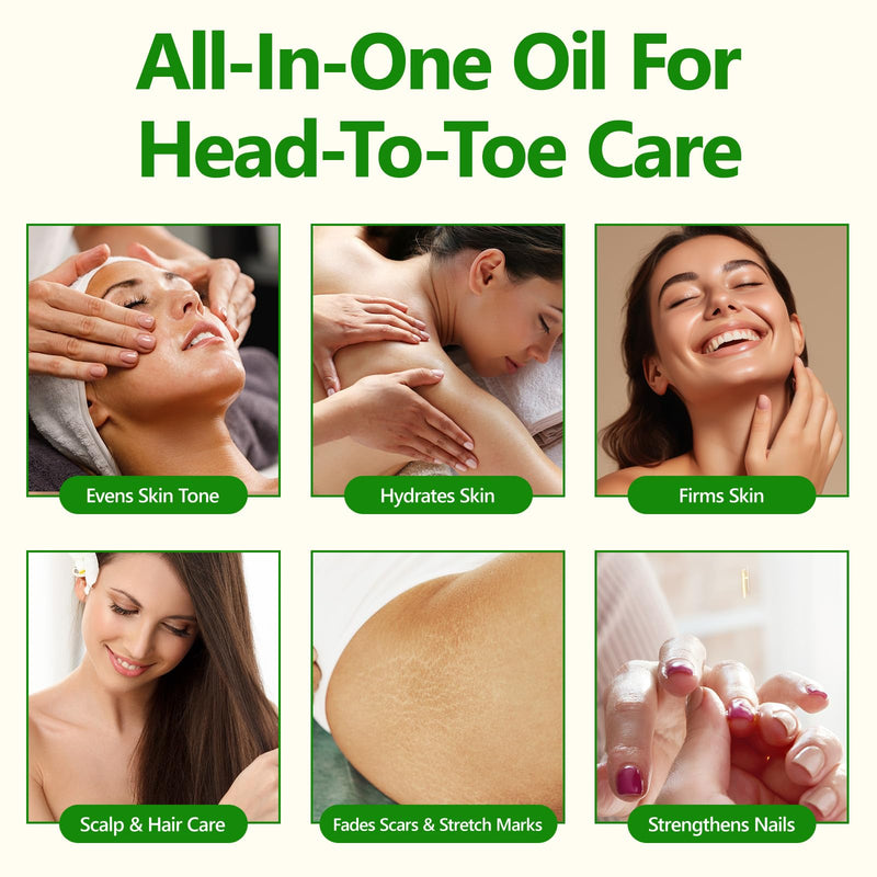 Vitamin E Oil, Vitamin E Oil for Skin, Face, Scars, Body, Moisturizing Dry Skin, 2Oz