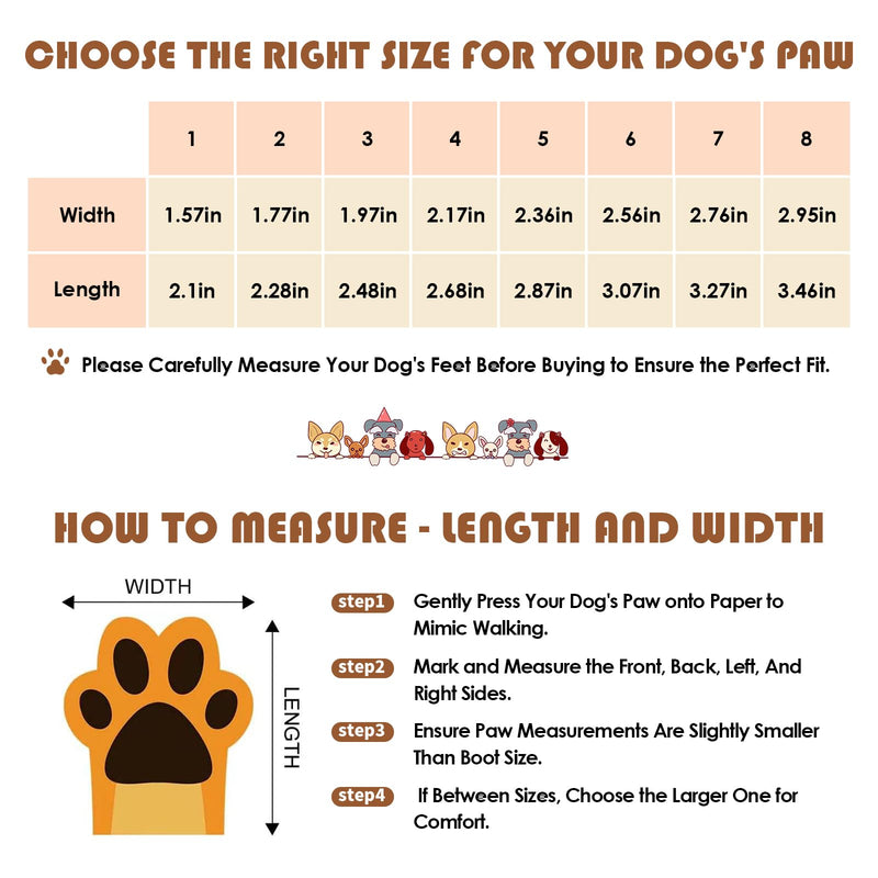 Dog Shoes Large Size Dogs, Dog Booties and Paw Protectors, 4PCS Shoes for Dogs, Rugged Anti-Slip Sole, with Night Reflective Strip for Hot Pavement and Rain or Snow Walking Hiking. (Black, 8) Black - BeesActive Australia