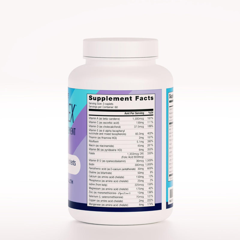 AdvoCare CorePlex Daily Multivitamin with Minerals, 180 Caplets | Includes Vitamins A, C & E Plus Magnesium, Zinc & Calcium, Comprehensive Daily Vitamin & Mineral Support Formula