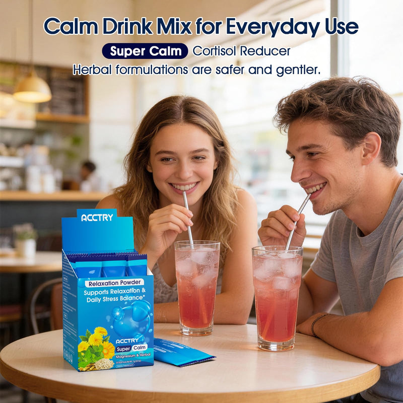 Super Calm,Cortisol Reducer,Magnesium Complex(Glycinate, Malate & Taurate) for Women and Men,Ashwagandha Root Extract,Lemon Balm, Vitamin D3 & Zinc,No Sugar,30 Servings,Raspberry Lemonade Raspberry Lemon 30 Servings (Pack of 1)