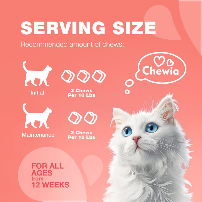 Flea Treatment for Cats - Daily Oral Cat Flea and Tick Treatment Chews - Chewable Kitten Flea Treatment - Soft Treats for All Breeds & Ages - Natural Chicken-Flavor Flea and Tick Supplement for Cats 140 count - BeesActive Australia