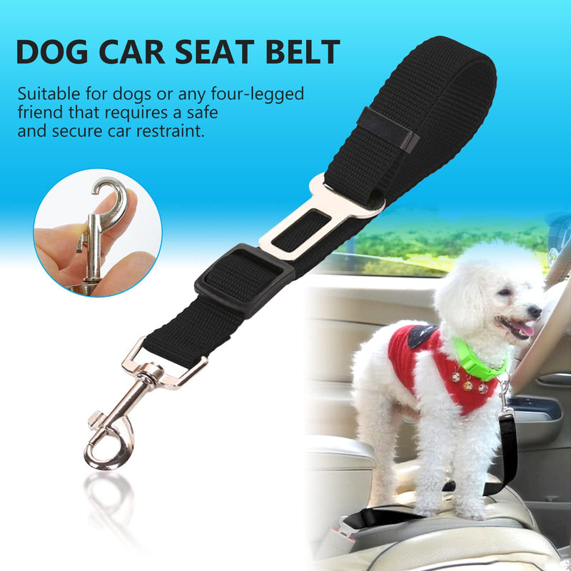 Redamancy seat belt for dog car, dog belt for car, dog seat belt for car, adjustable dog belt, maximum safety for all dog breeds and cats. 65CM - BeesActive Australia
