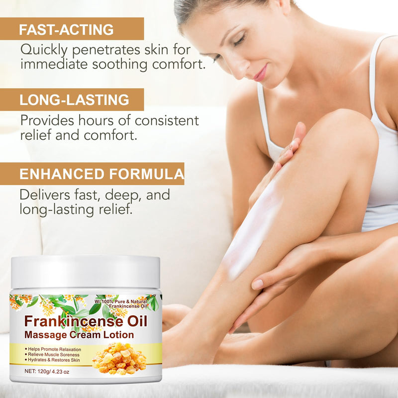 Frankincense Balm for Anti-Aging, Muscle Support – Deep Moisturizing Frankincense Cream for Sensitive Skin, Dry Skin – Skincare Moisturizer for Men & Women - BeesActive Australia