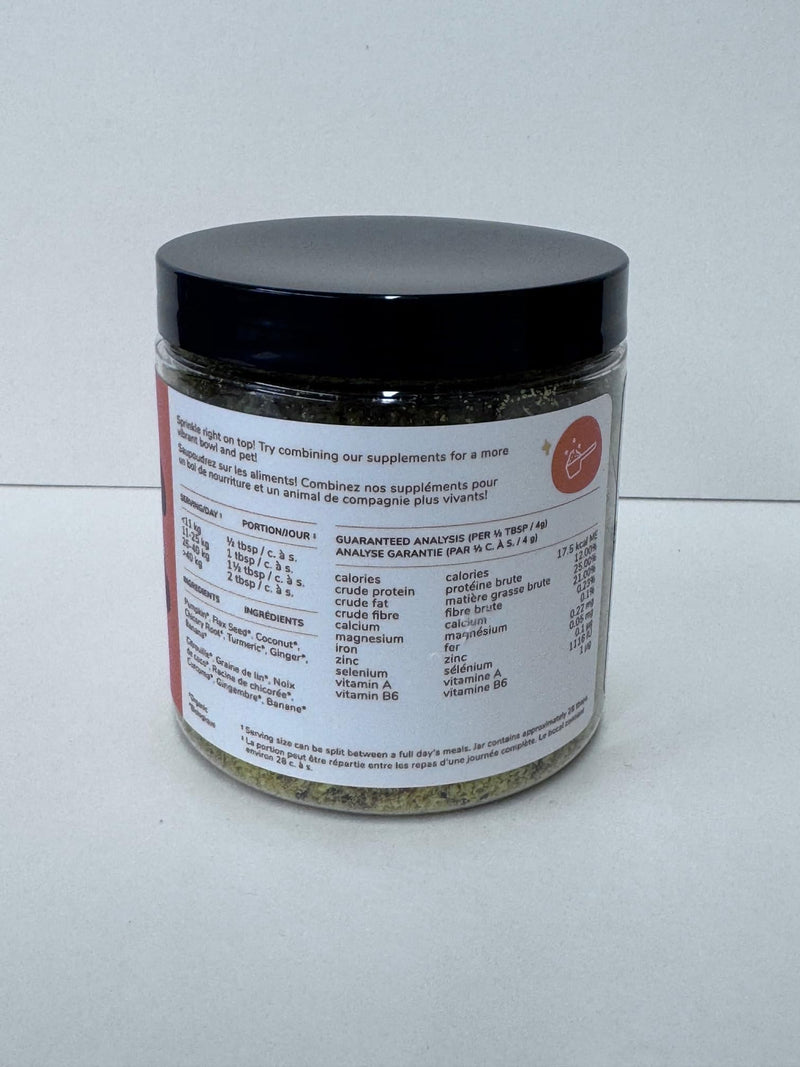 kin+kind Probiotics + Hip & Joint Bundle for Dogs & Cats – Natural Digestive & Joint Support with Prebiotics, Fiber & Turmeric – Vet Formulated Pet Supplements – Made in USA - 4 oz Each (2 Jars)